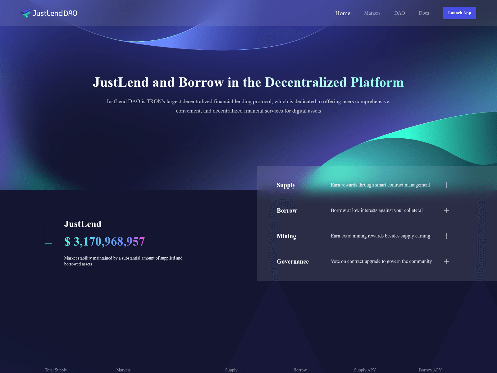 Screenshot of justlend-v1.com