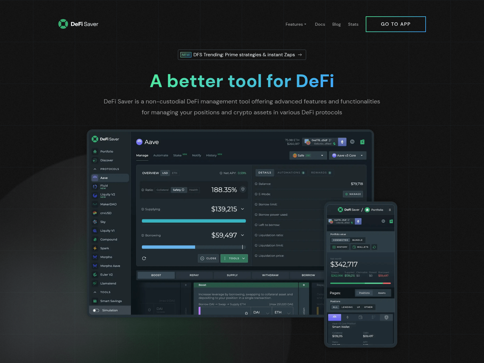 Screenshot of defisaver.comtrackitpls.com
