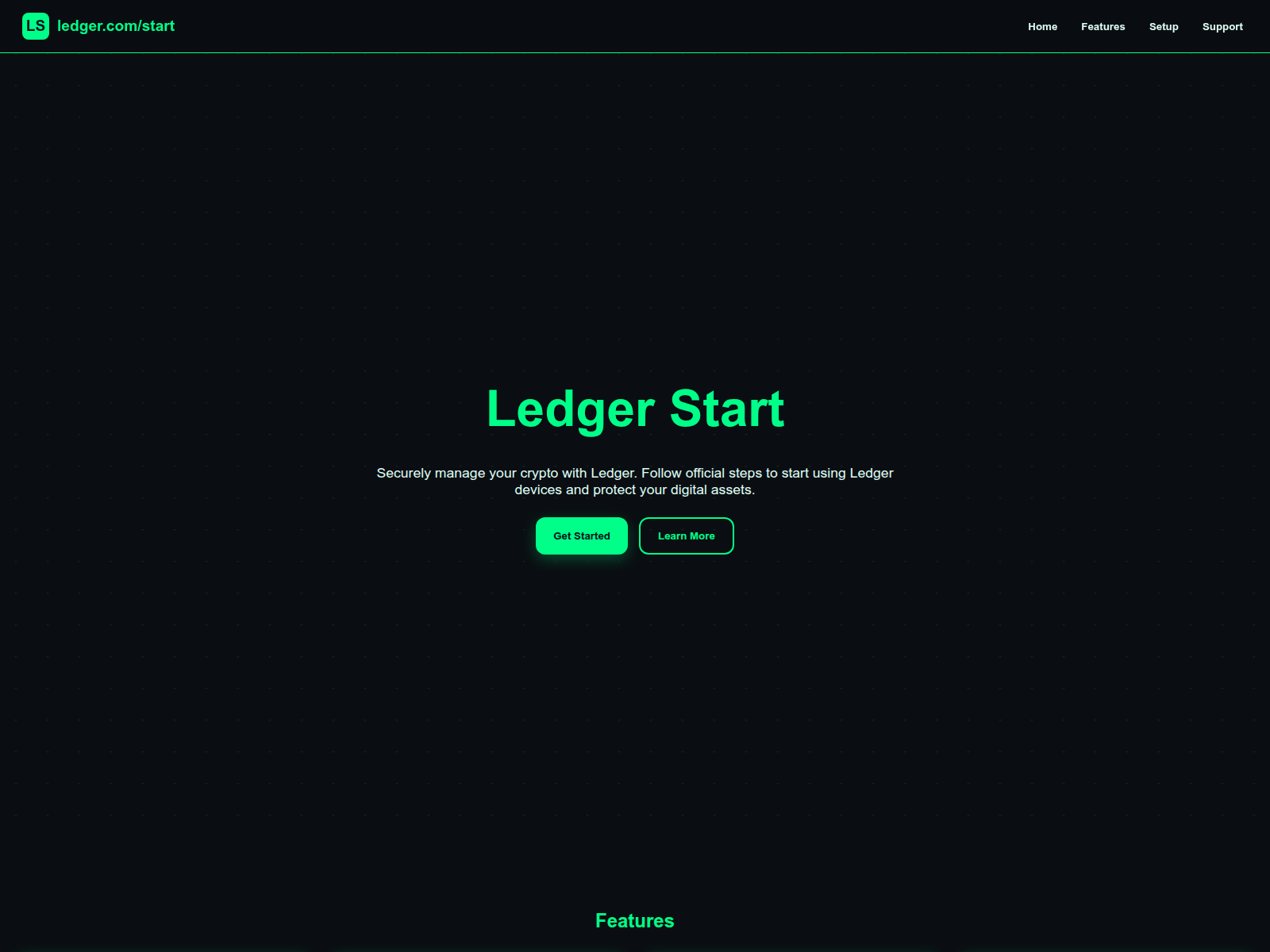 Screenshot of ledger-explore.pages.dev