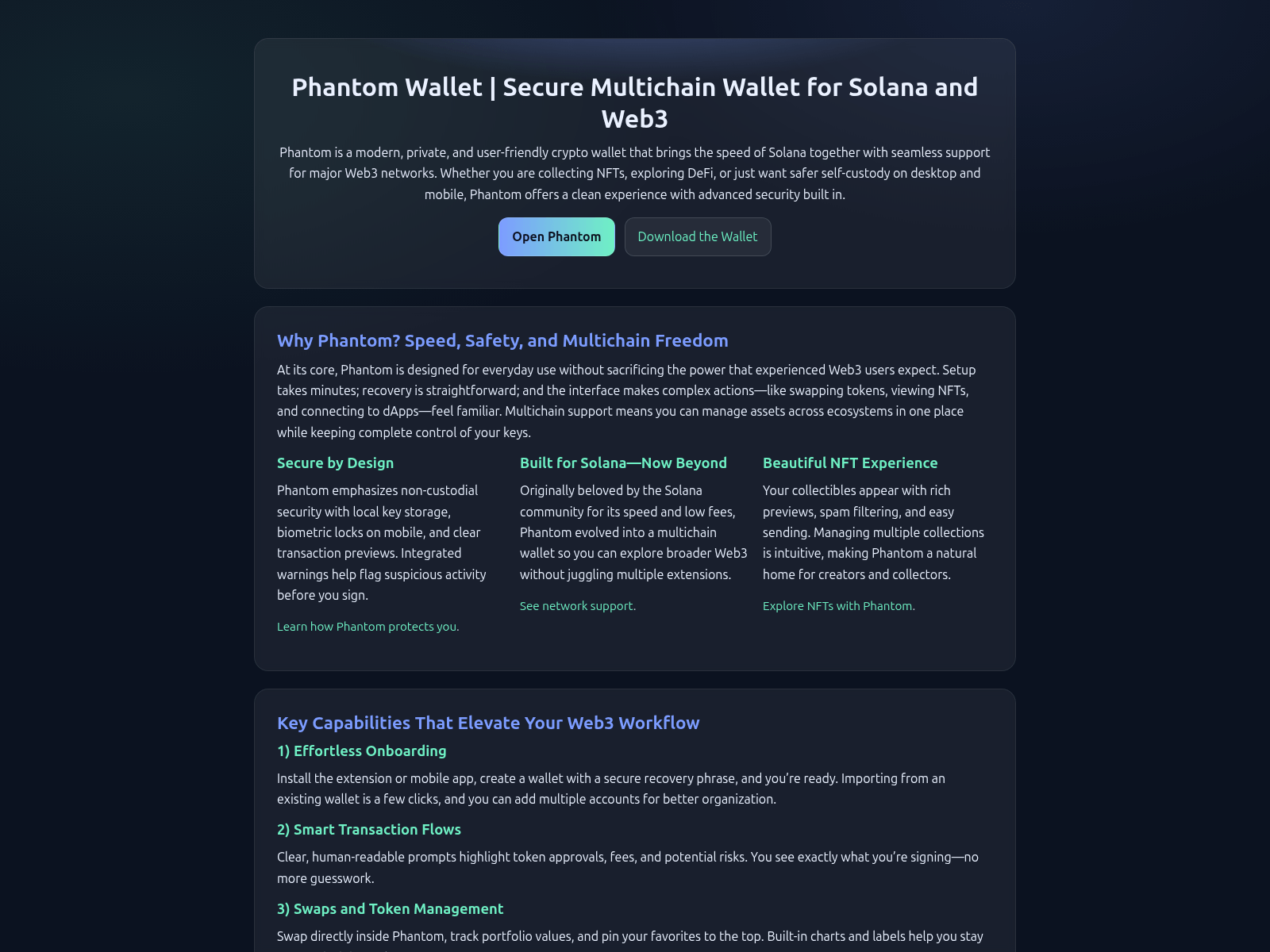 Screenshot of un-phantom-wallet.pages.dev