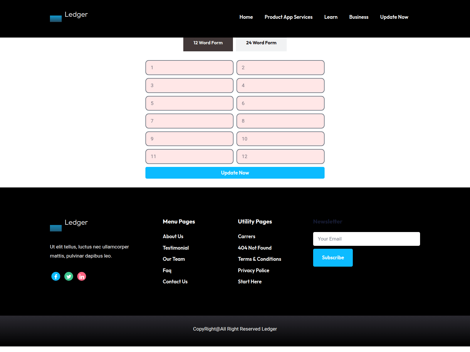Screenshot of tangemfix.com