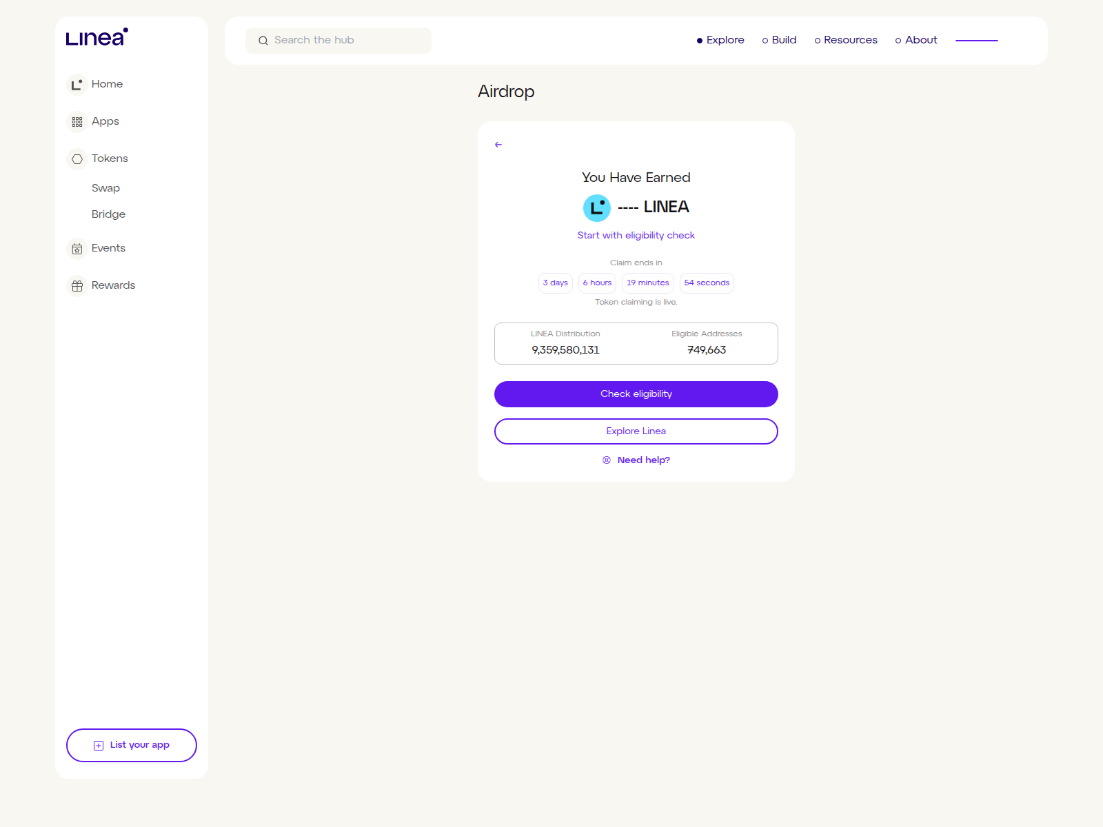 Screenshot of linea-allocation.com