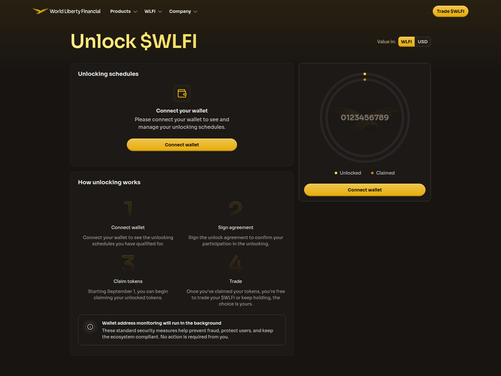 Screenshot of wlfi-unlock-box.com