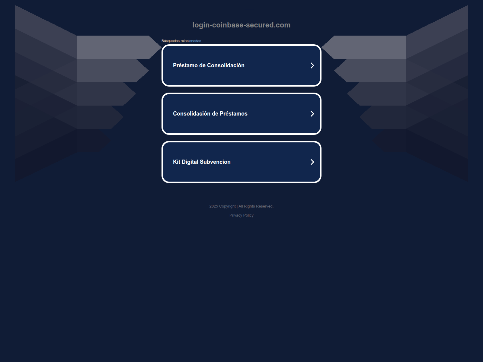 Screenshot of remote.login-coinbase-secured.com