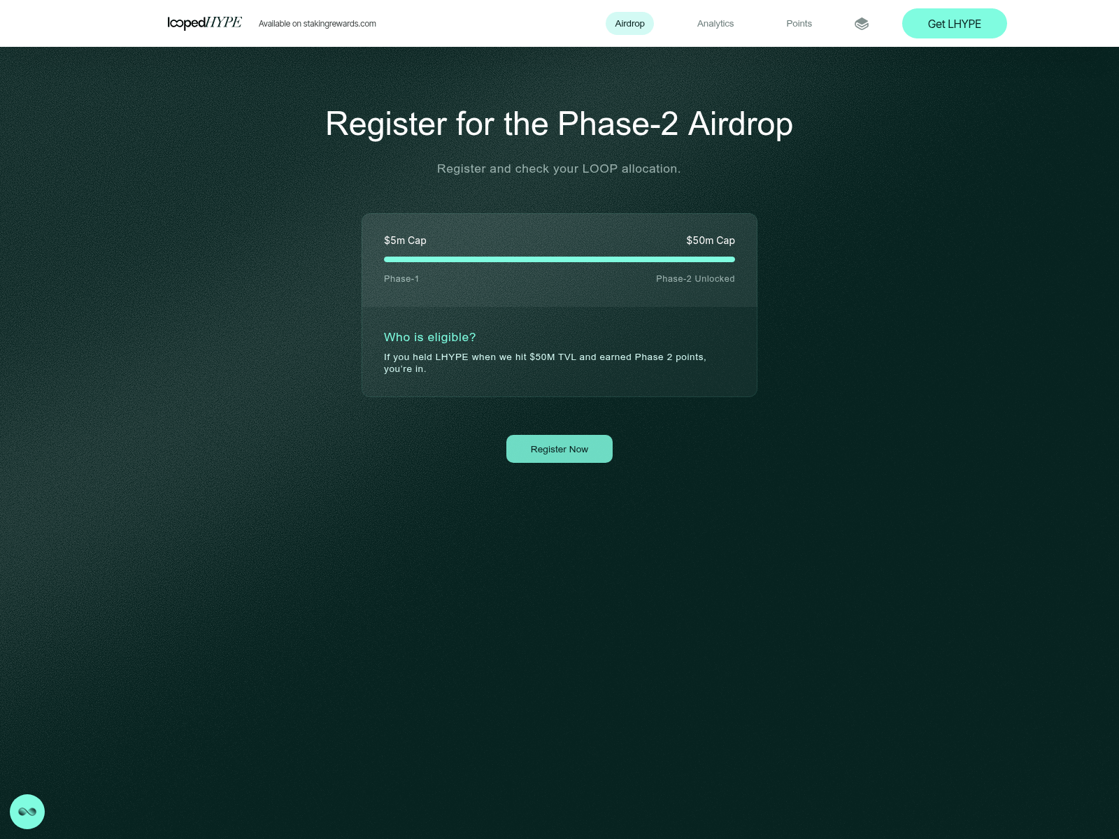 Screenshot of loophype.site