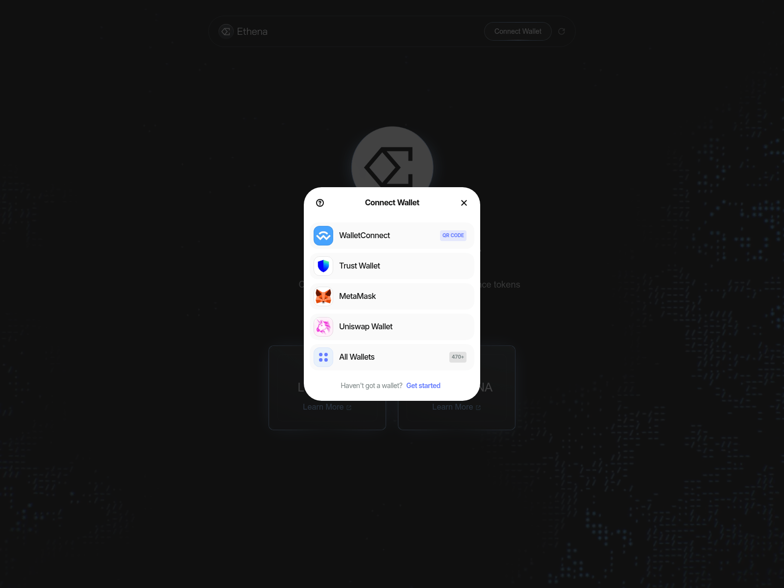 Screenshot of ethema.fi