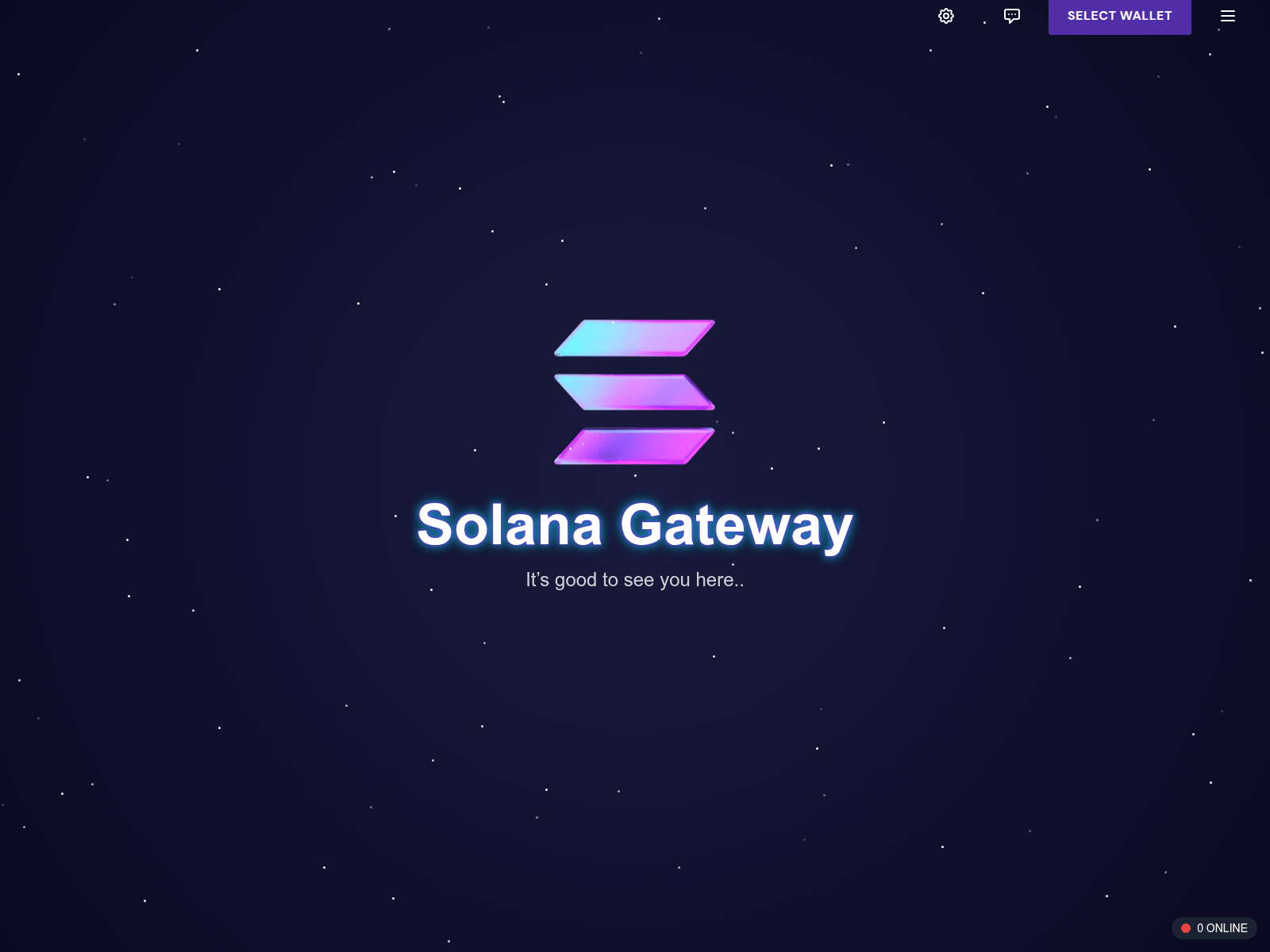 Screenshot of solana-lottery.com