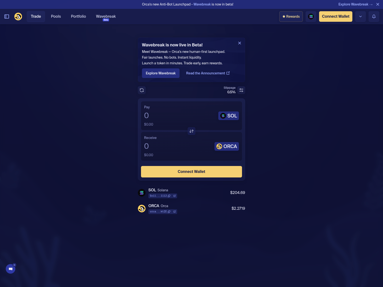 Screenshot of www-orca.com
