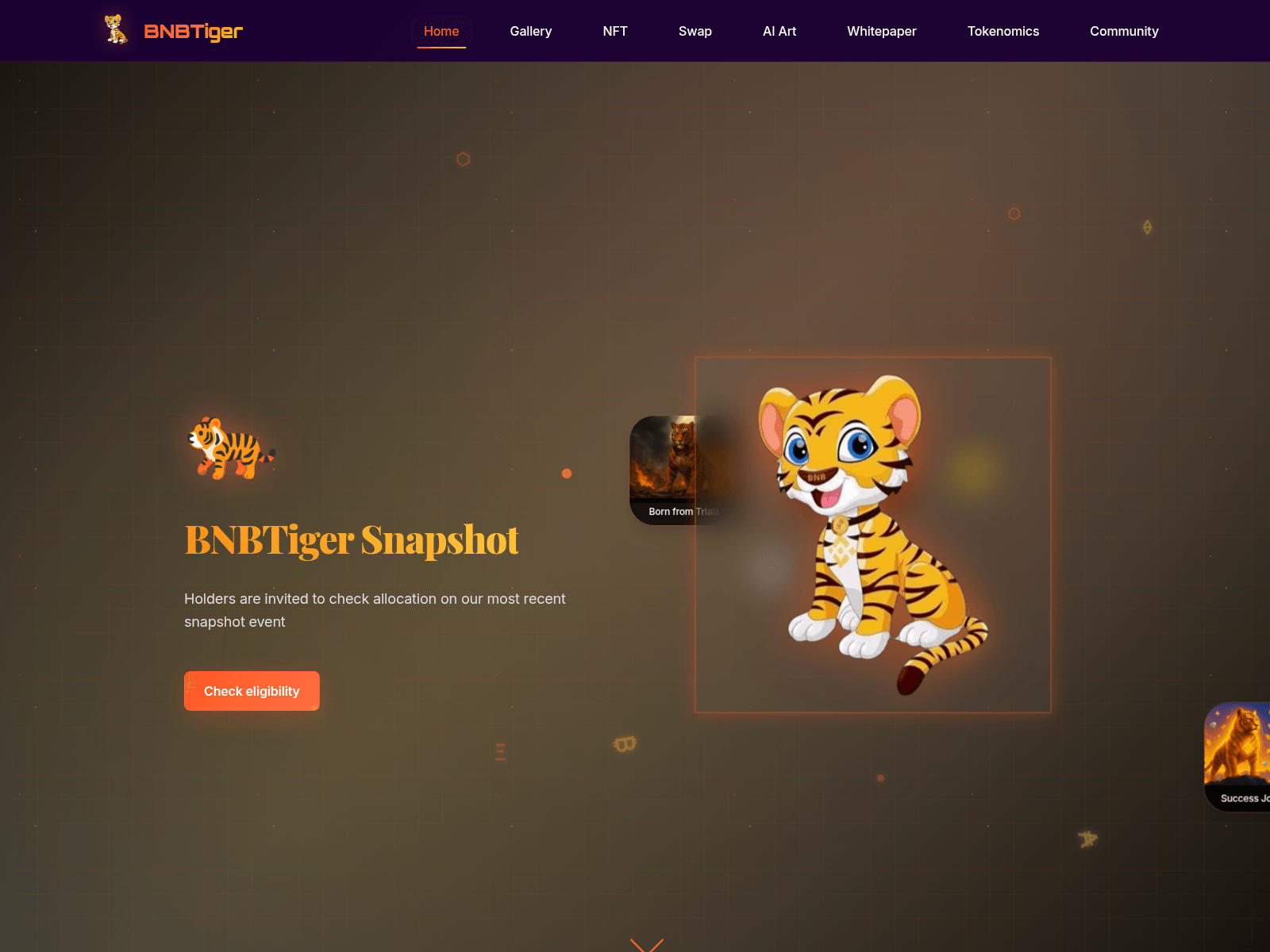 Screenshot of rewards-bnbtiger.com
