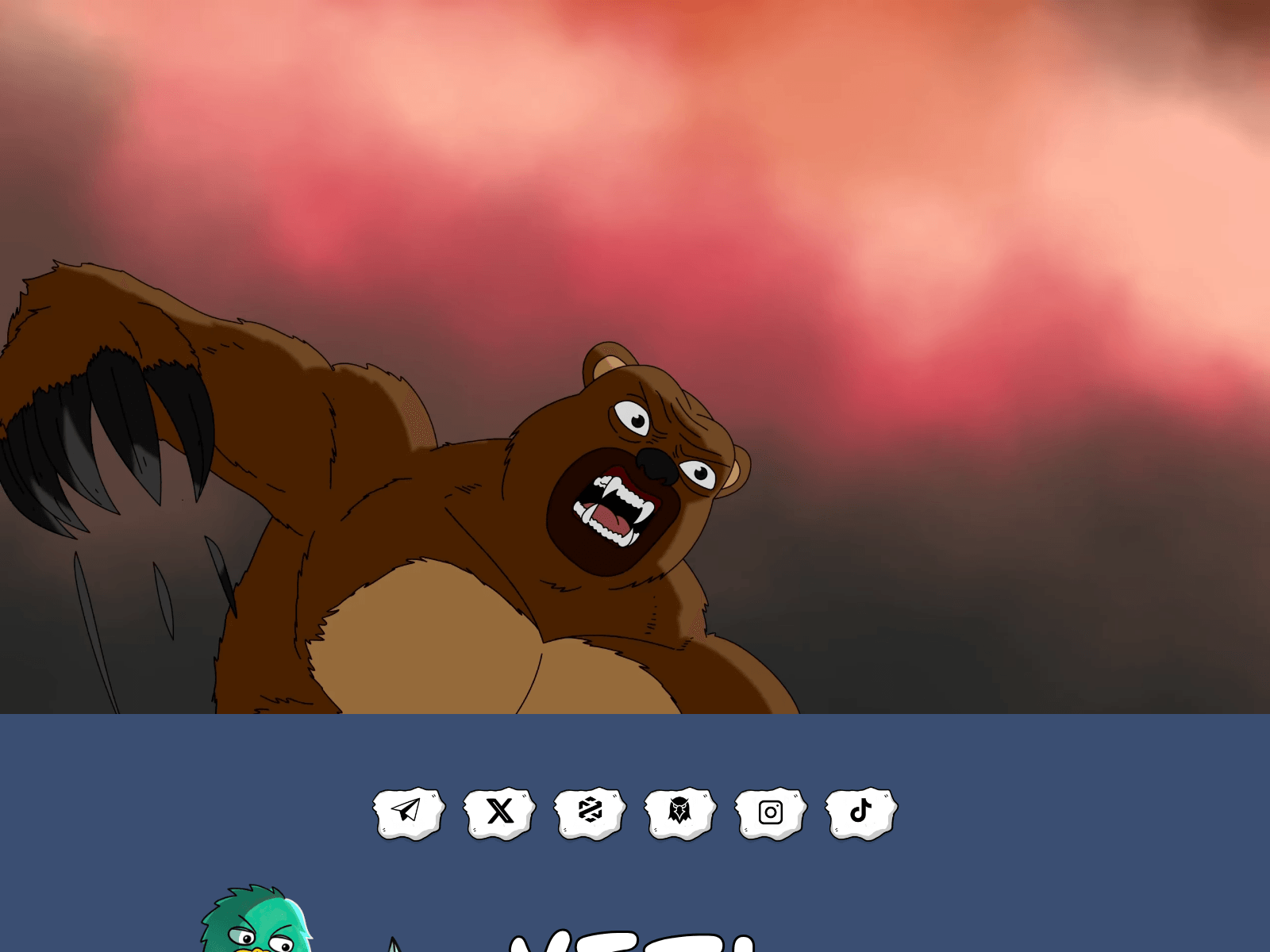 Screenshot of yetibegen.com