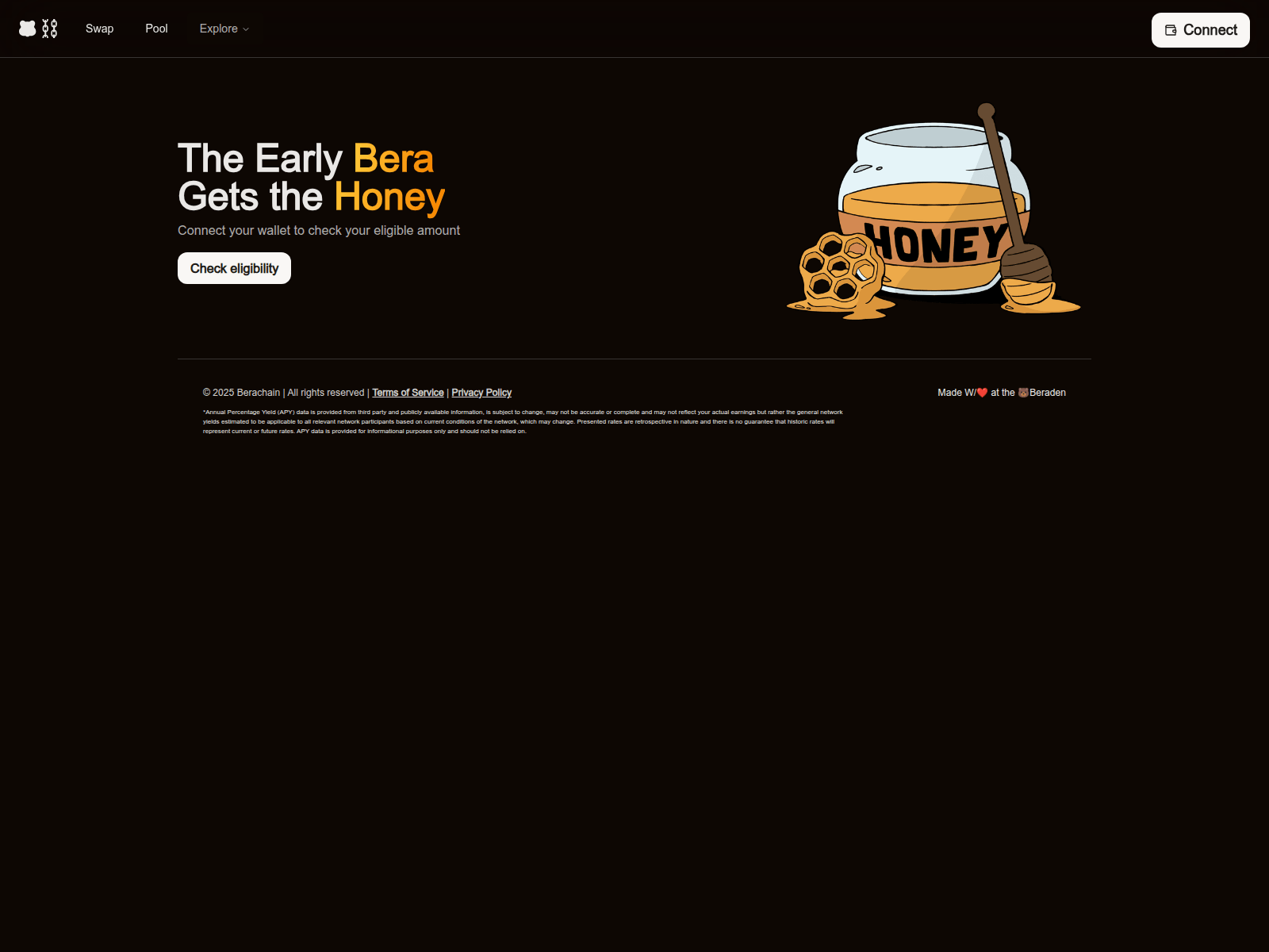 Screenshot of eligible-honey.com