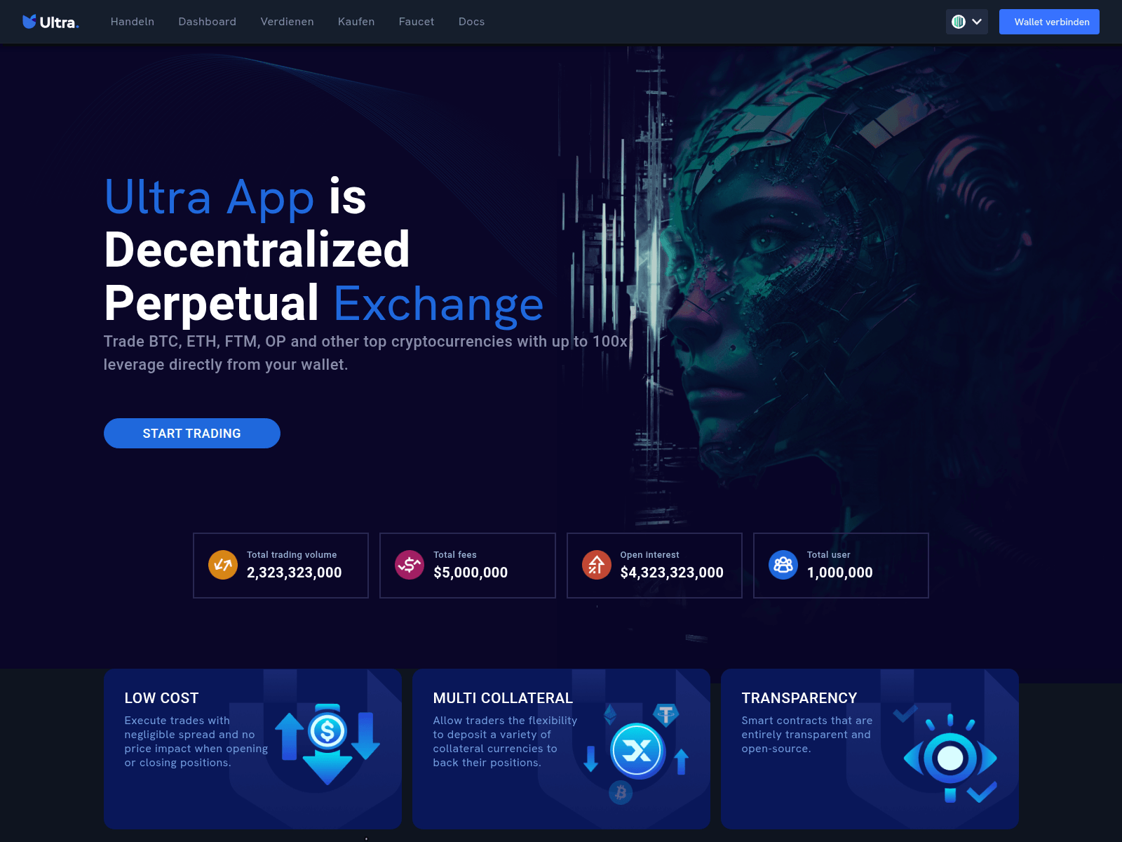 Screenshot of www.ultraapp.biz