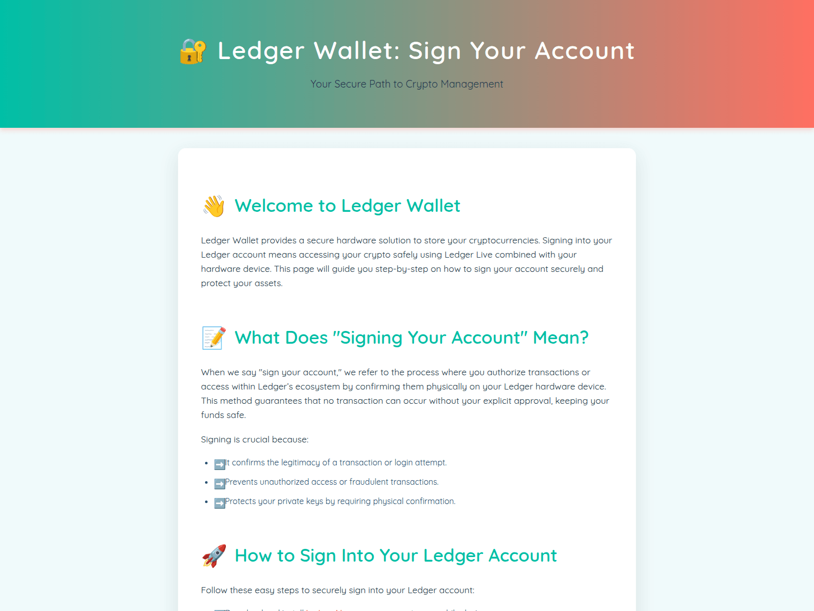 Screenshot of ledgerr-wllet-app.pages.dev