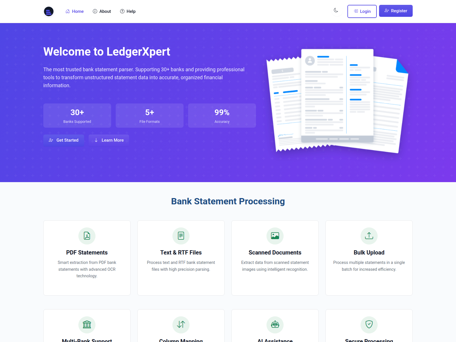 Screenshot of ledgerxpert.in