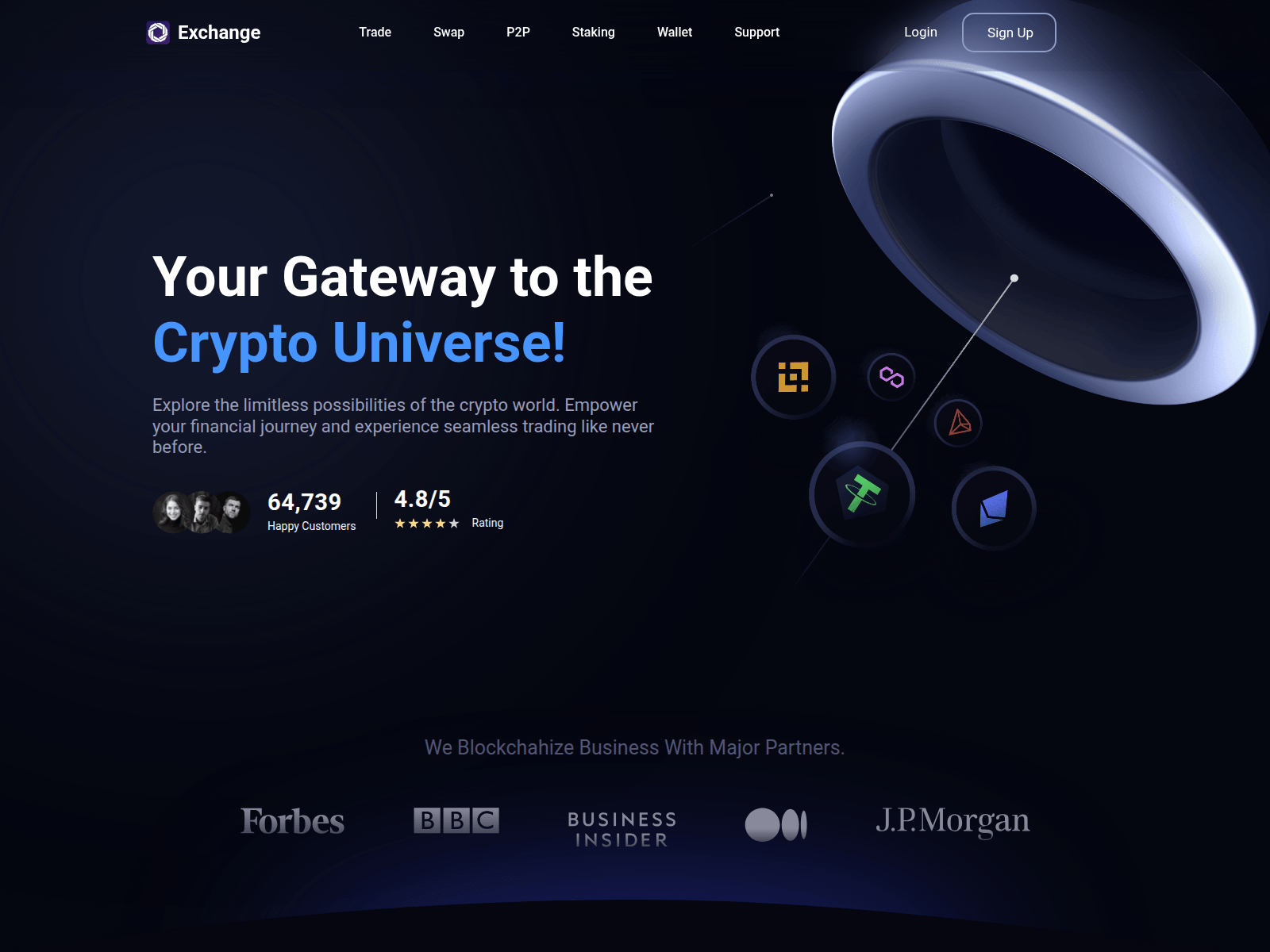 Screenshot of ledgerofcrypto.com