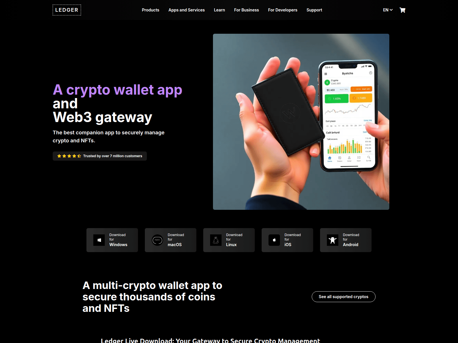Screenshot of ledger-faq-download.pages.dev