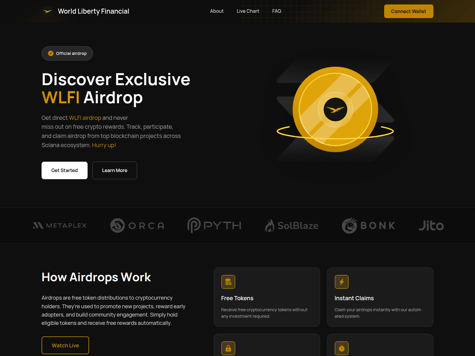 Screenshot of wlfi-drop.com