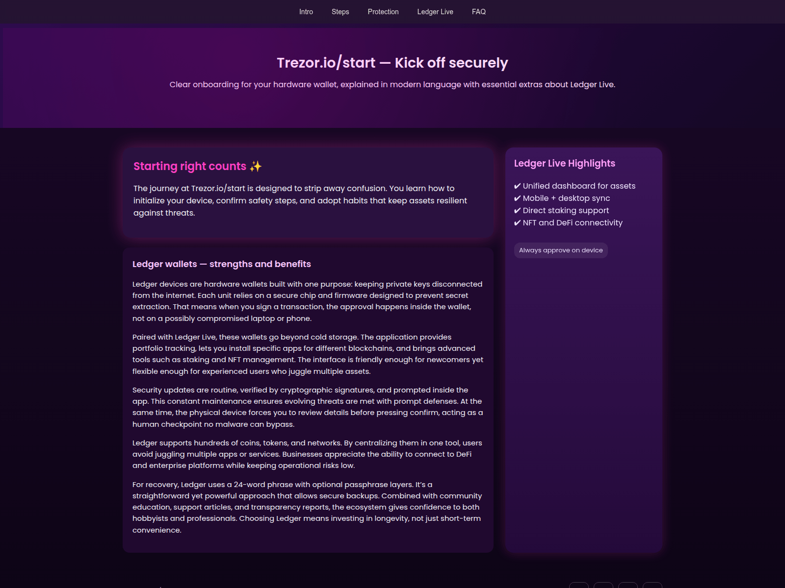 Screenshot of connect-en-trezo.pages.dev