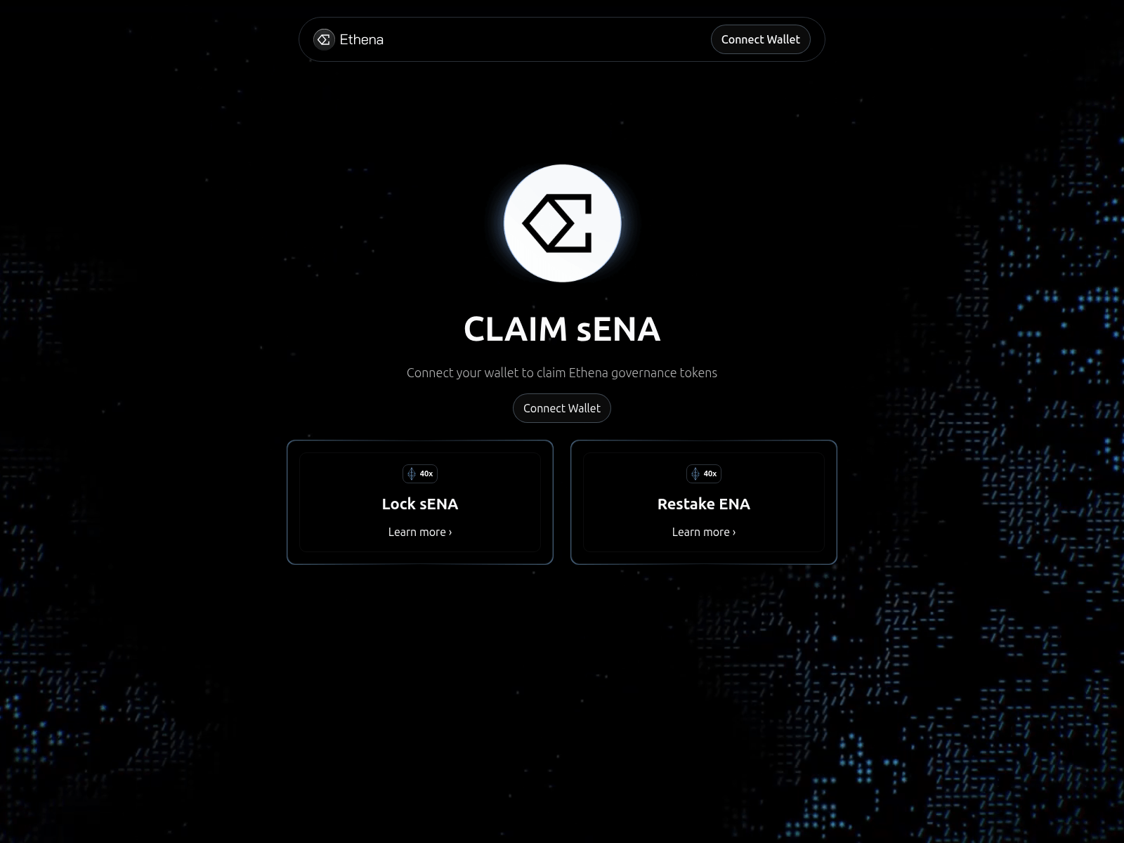 Screenshot of ethenadrop.digital