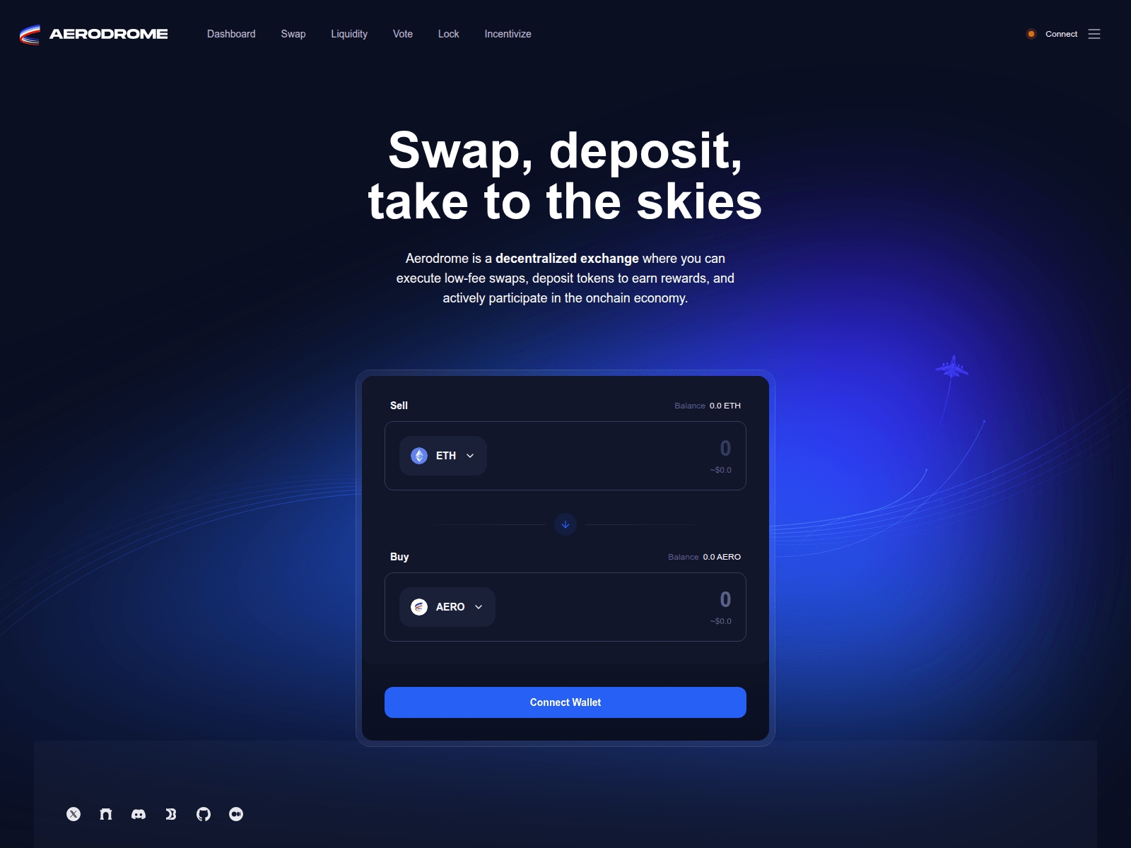 Screenshot of aerodromegroup.com
