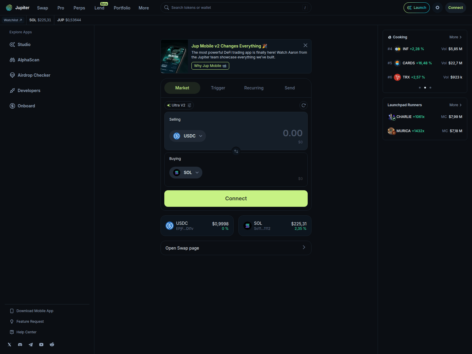 Screenshot of raydiumn.me