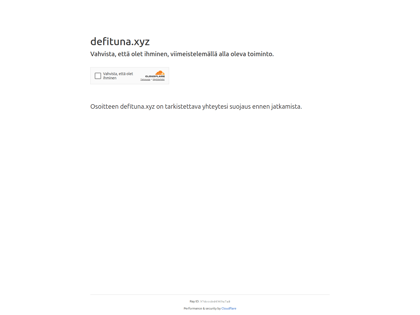 Screenshot of defituna.xyz