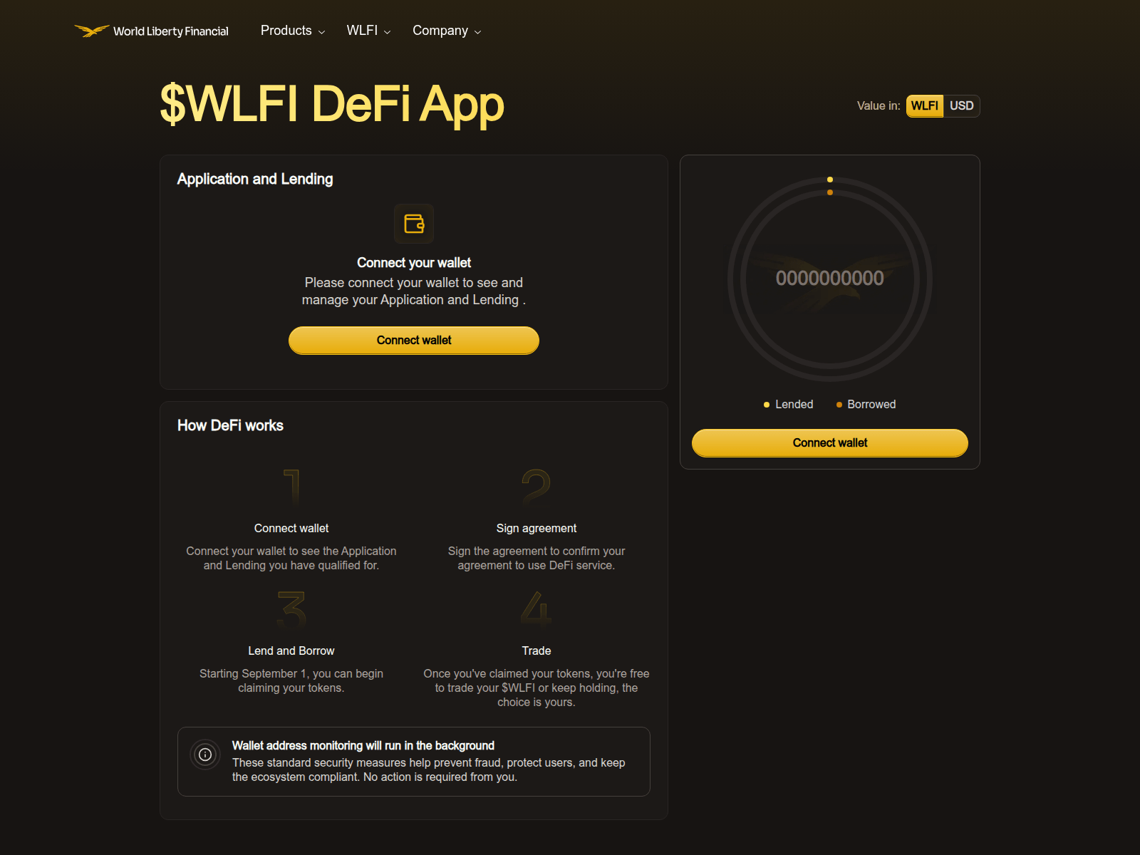 Forensic screenshot of worldlibertefinancial.com