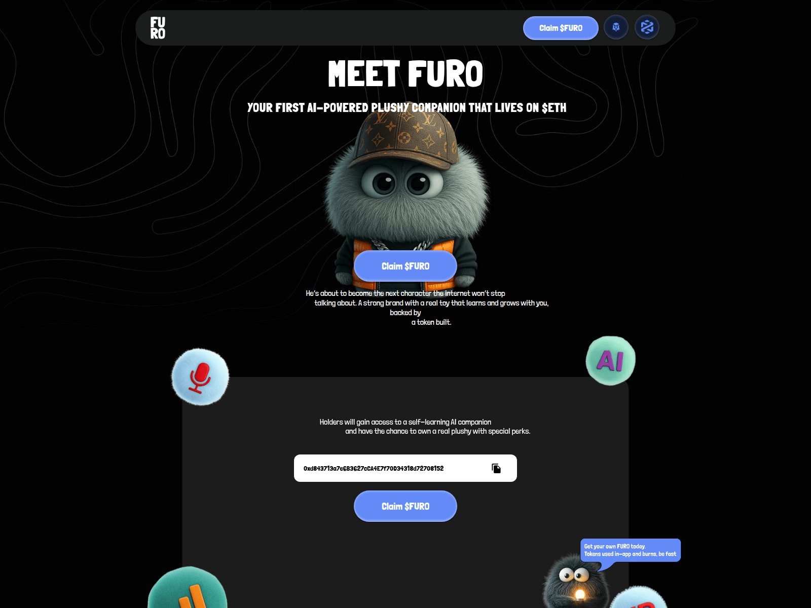 Screenshot of claim-myfuro.live