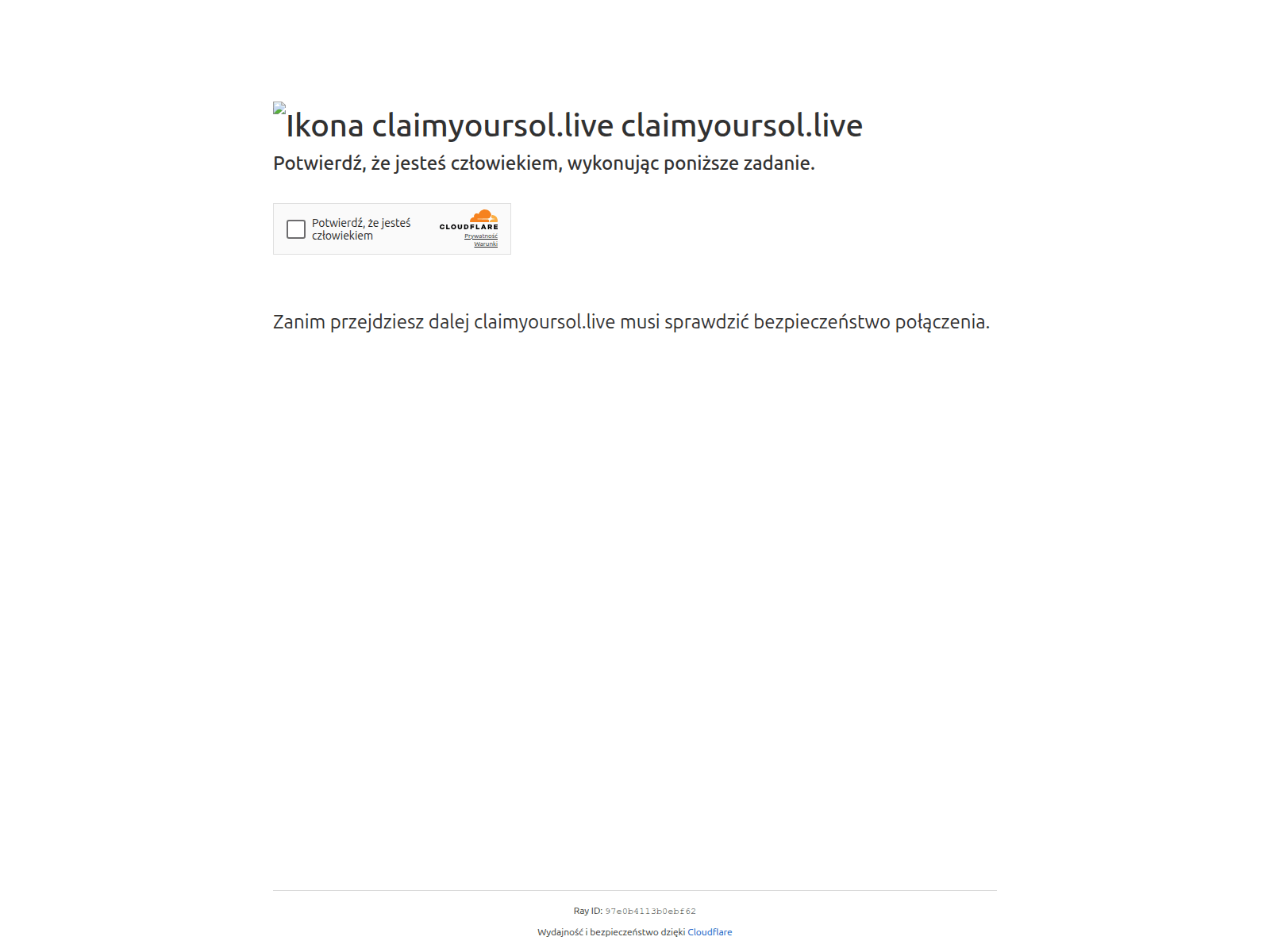 Screenshot of claimyoursol.live