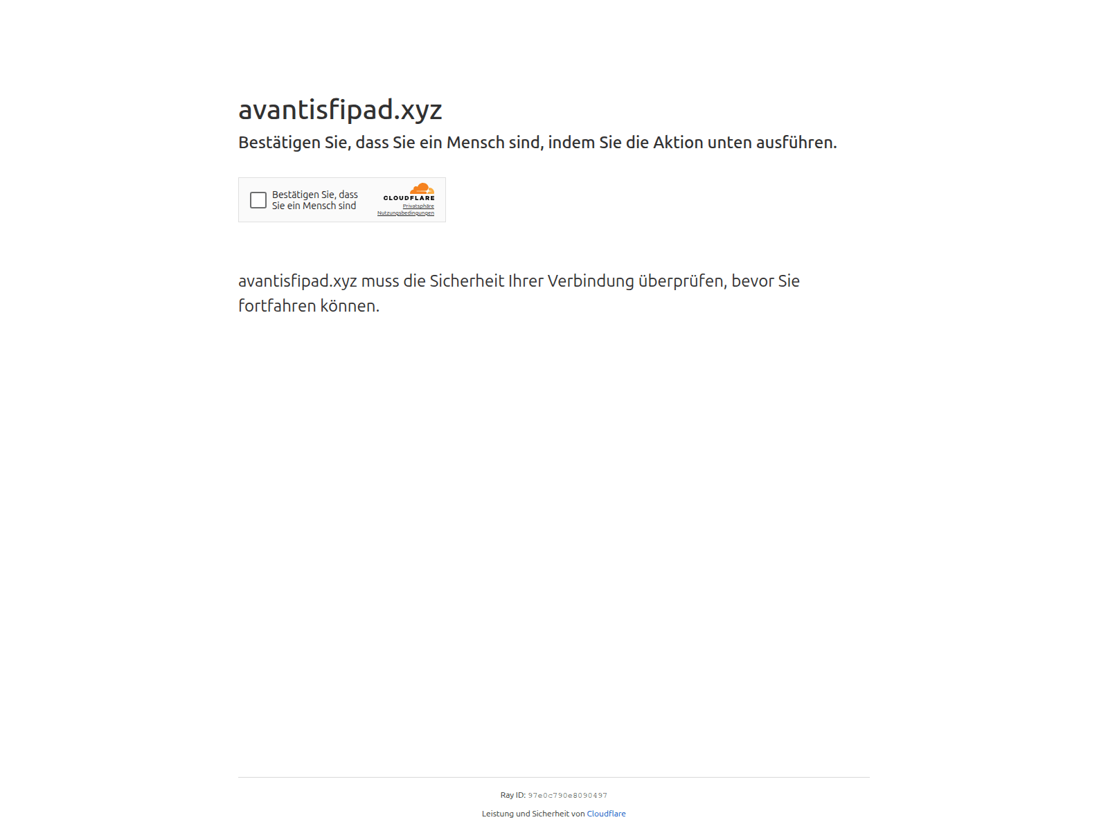 Screenshot of avantisfipad.xyz