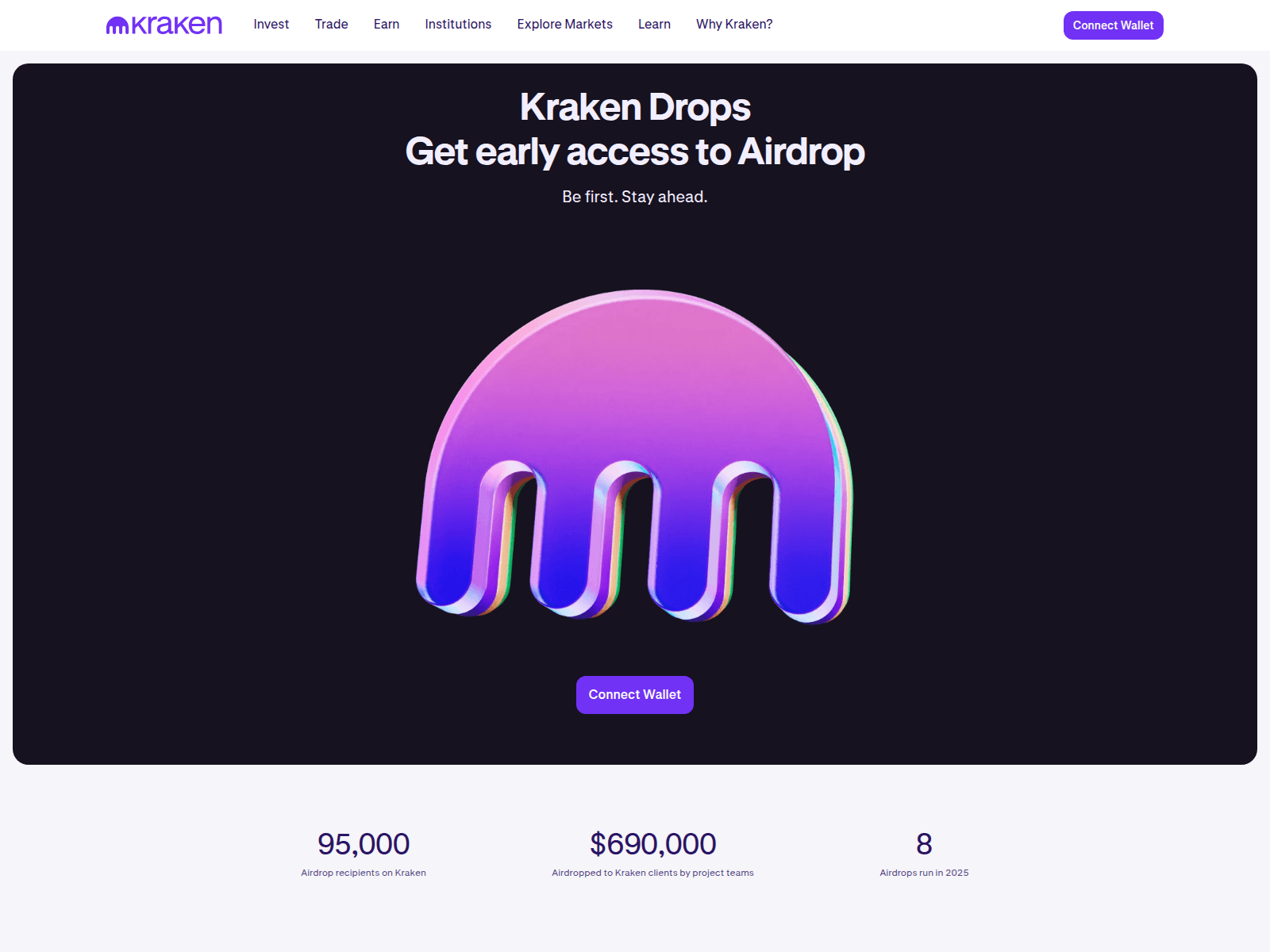 Screenshot of check-krakendrops.xyz