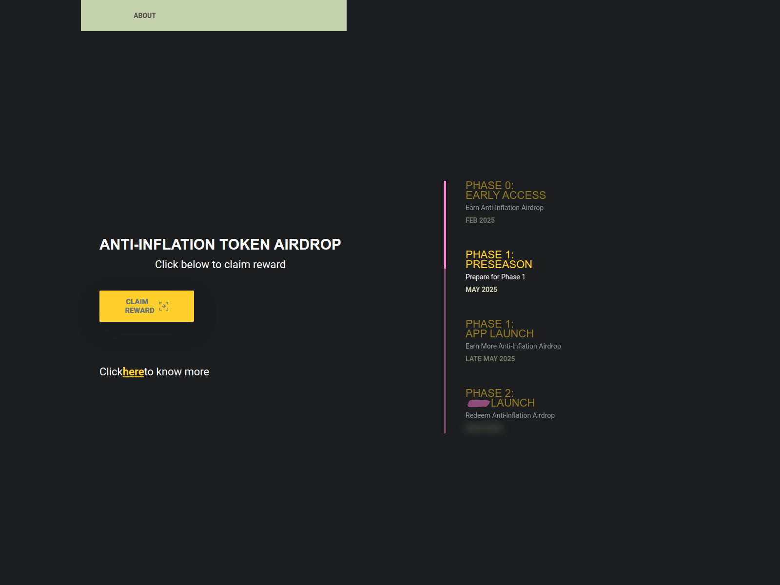 Screenshot of claimdrops.pages.dev