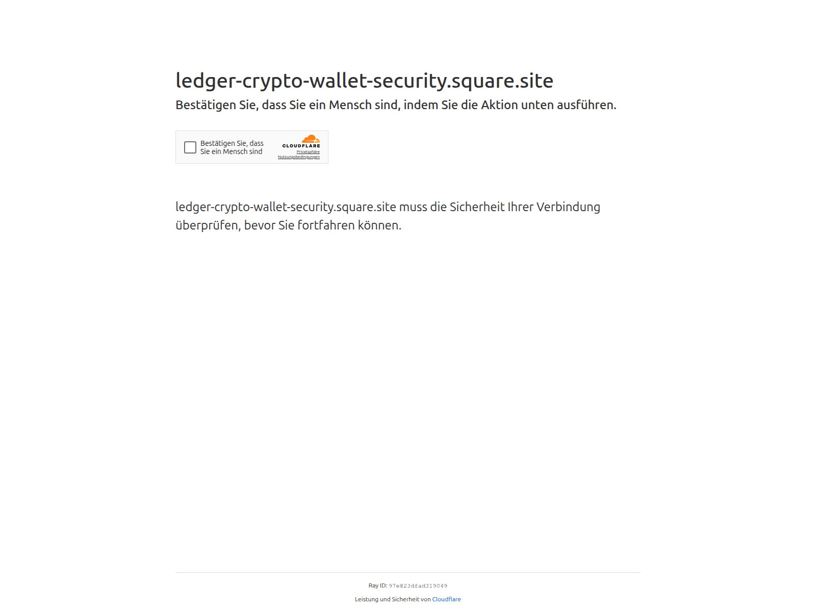 Screenshot of ledger-crypto-wallet-security.square.site