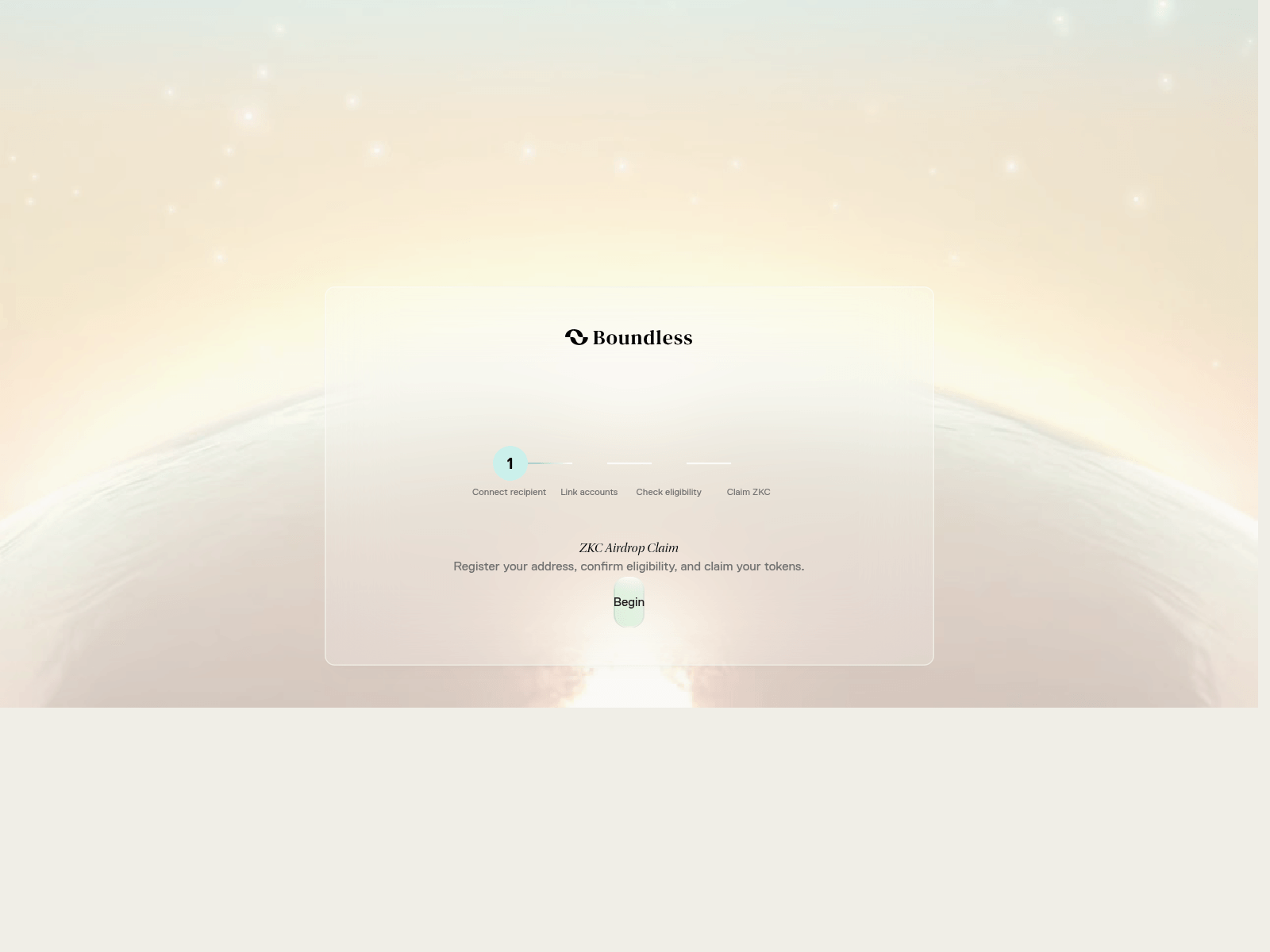 Screenshot of airdrop-boundless.xyz