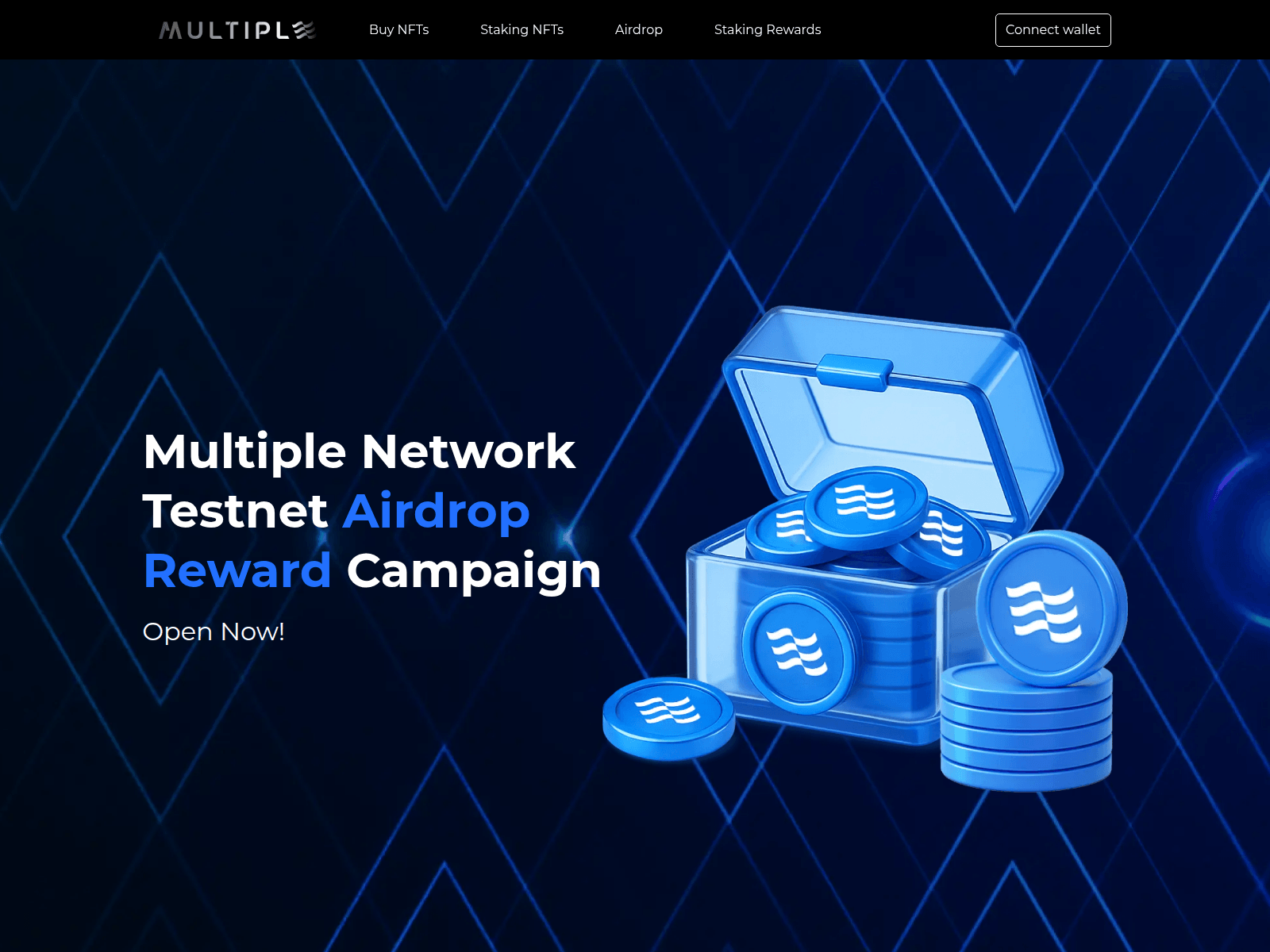 Screenshot of multiplepassairdrop.dappsyn.xyz