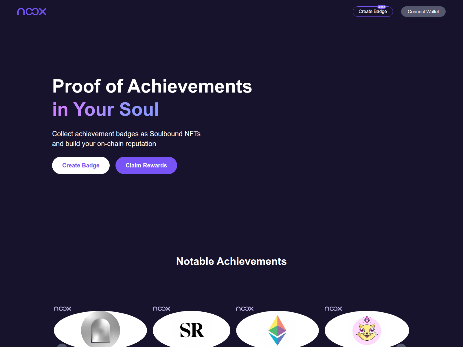 Screenshot of nooxdao.pro