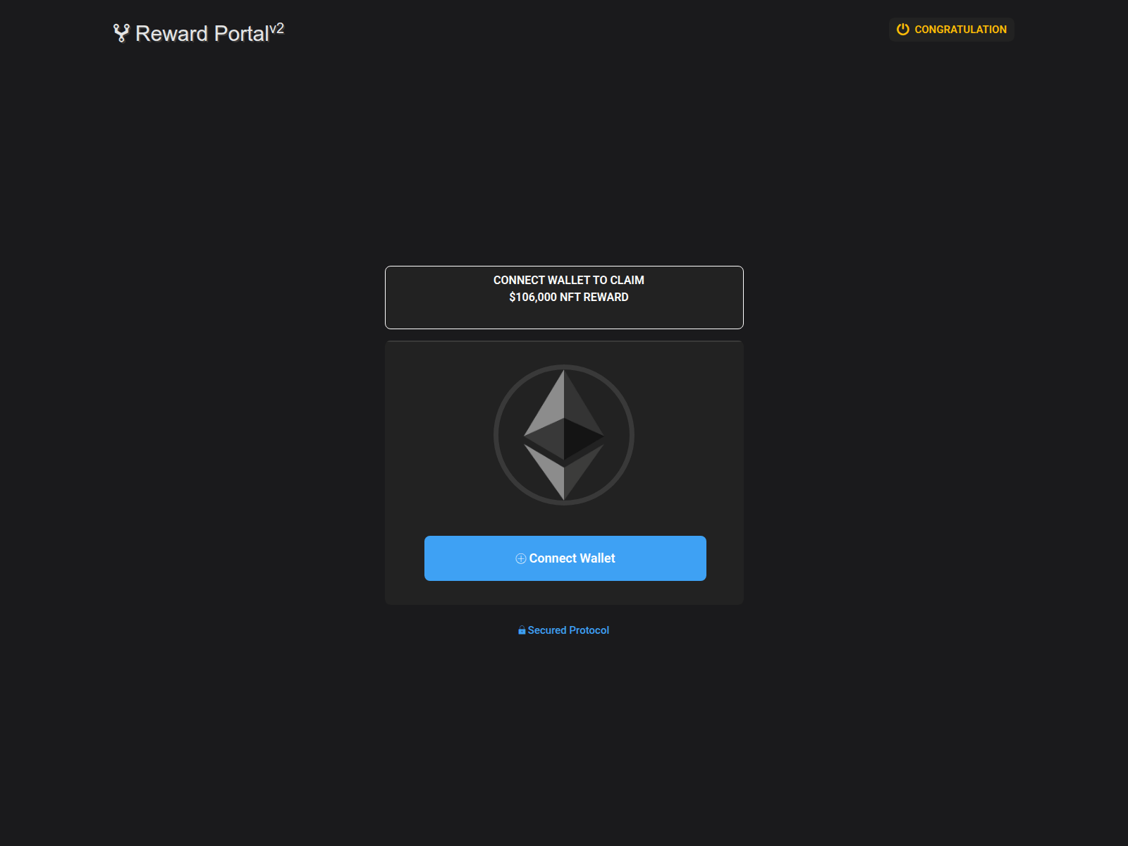 Screenshot of 50eth.net