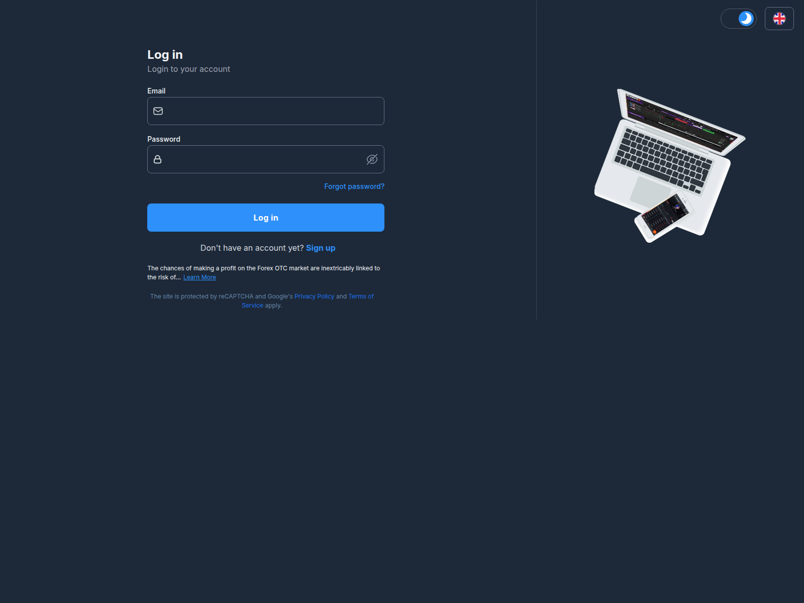 Screenshot of my.fdxinvesting.world