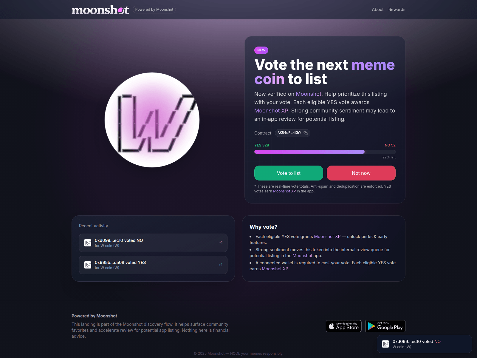Screenshot of moonshotv.com