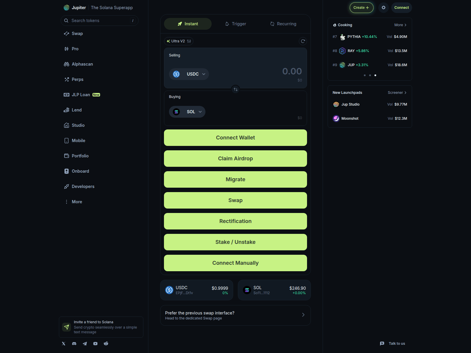 Screenshot of jup-portfolio.com