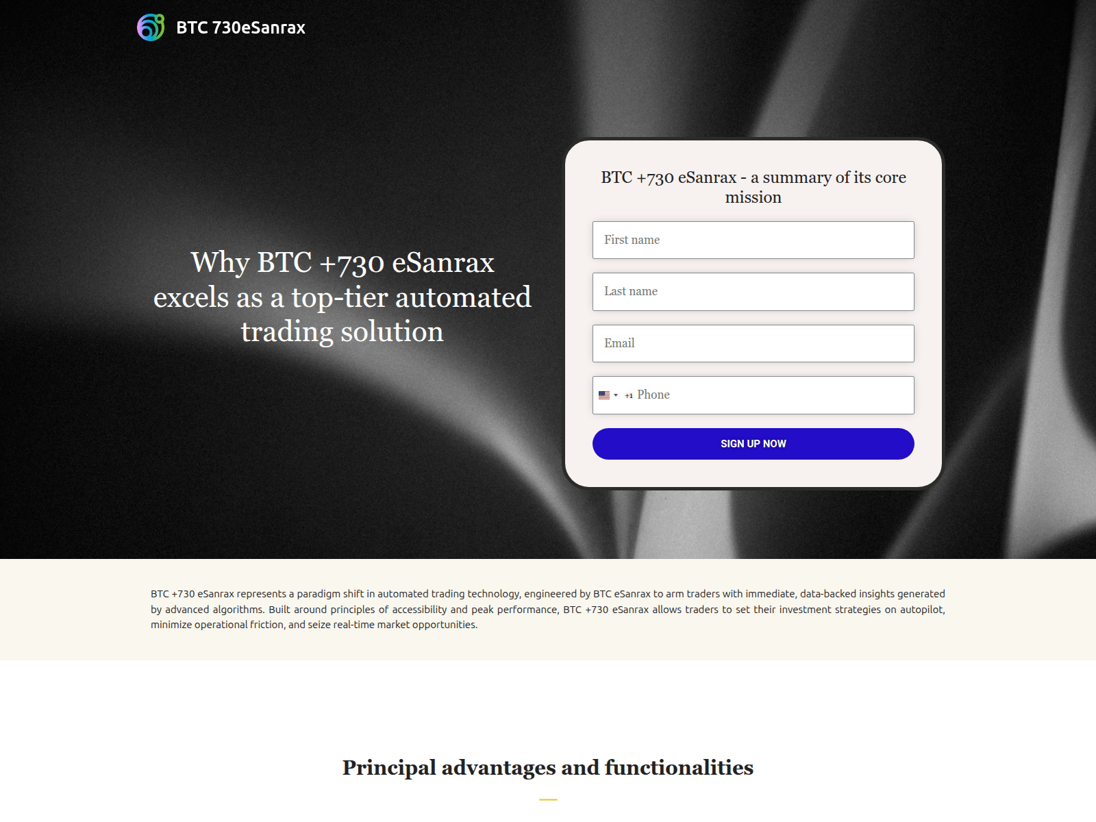 Screenshot of btc-730esanrax.com
