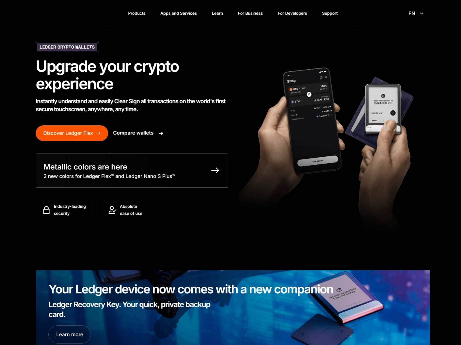 Screenshot of leddgger.cc