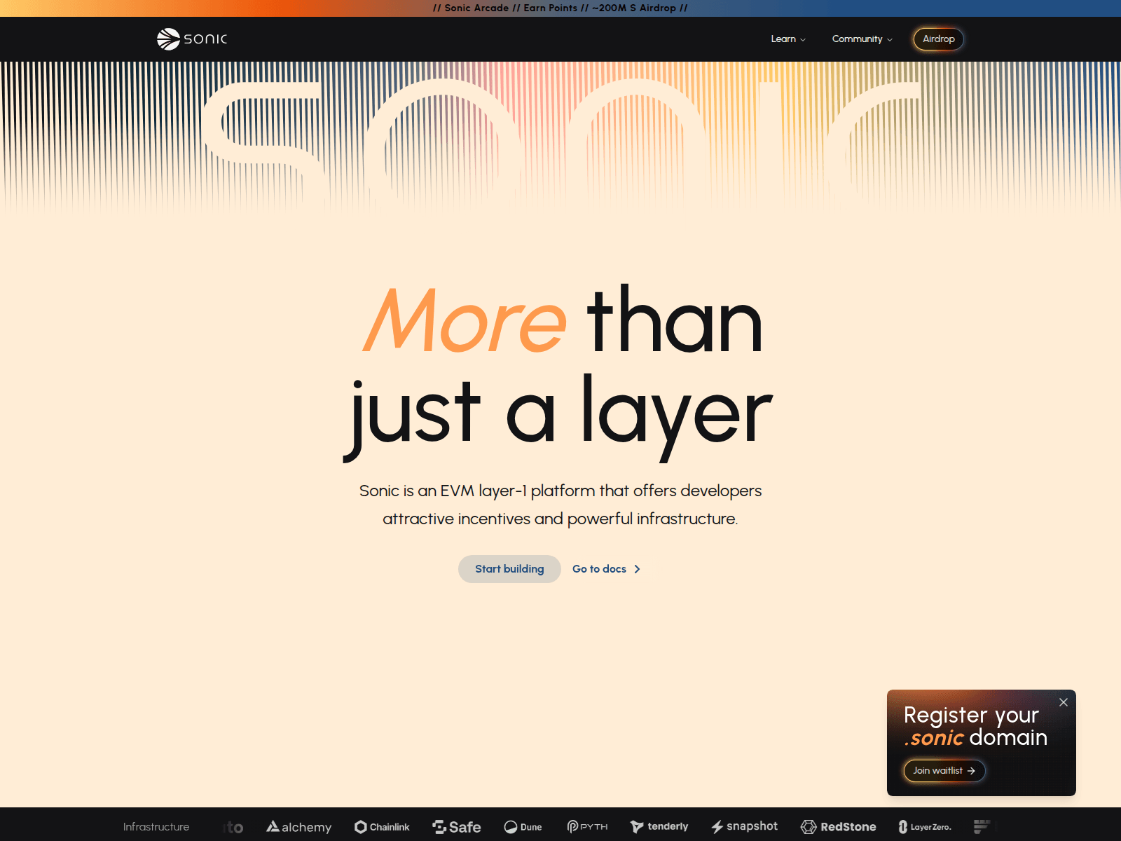 Screenshot of airdrops-sonic.pages.dev