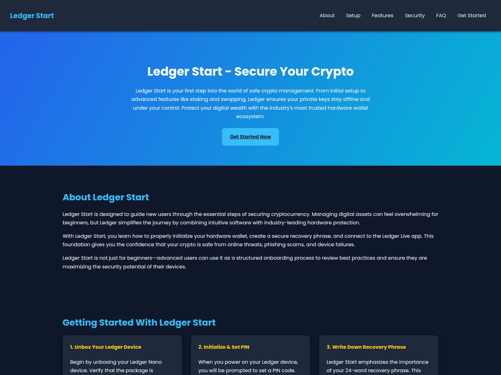 Screenshot of ledger-com-start-10s.pages.dev