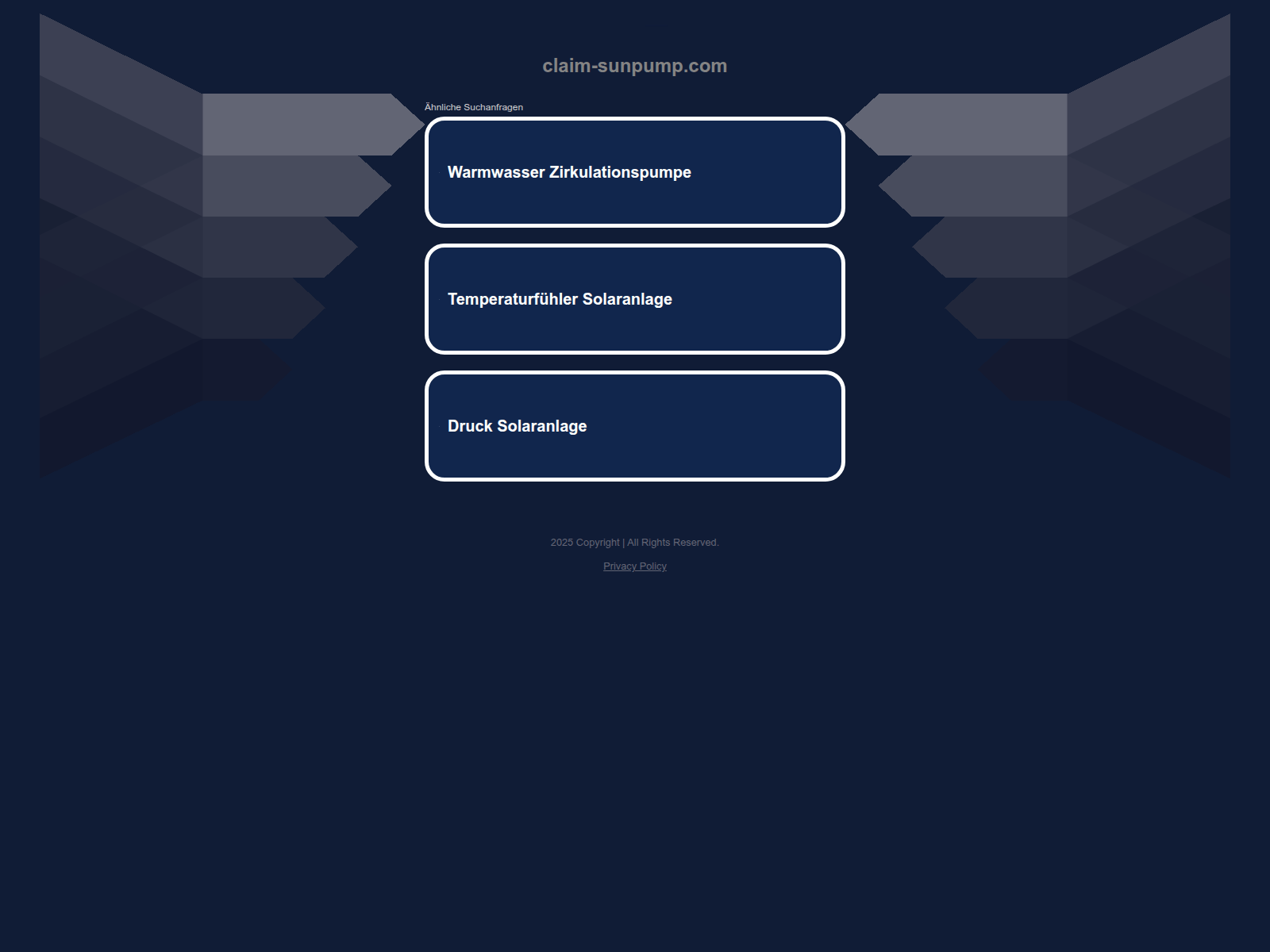 Screenshot of claim-sunpump.com