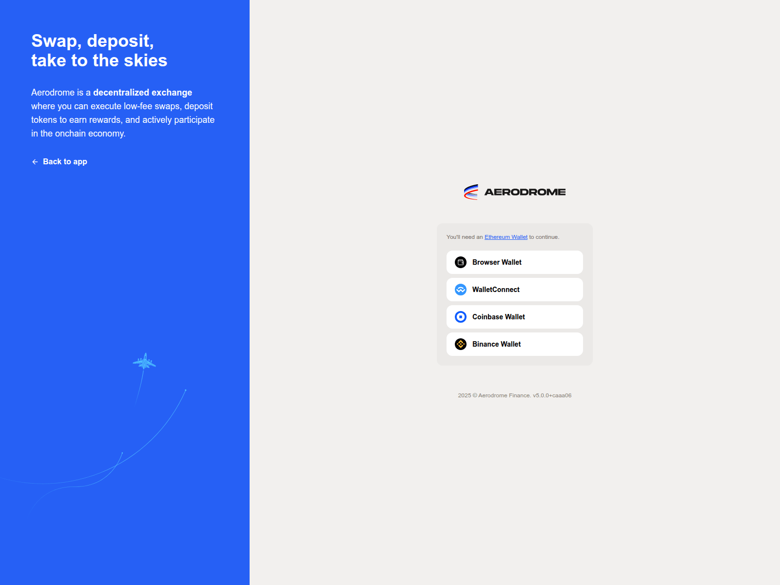 Screenshot of acrodrome.financial