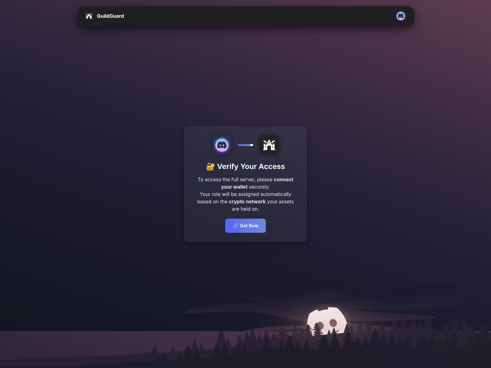 Screenshot of guildrole.net