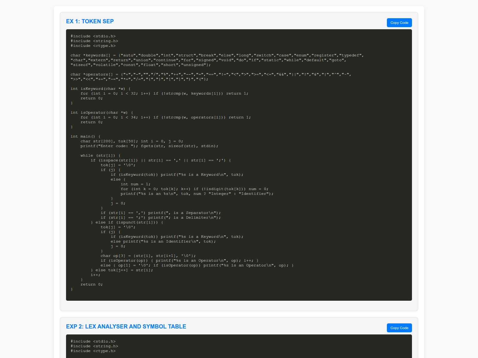 Screenshot of cdex.netlify.app