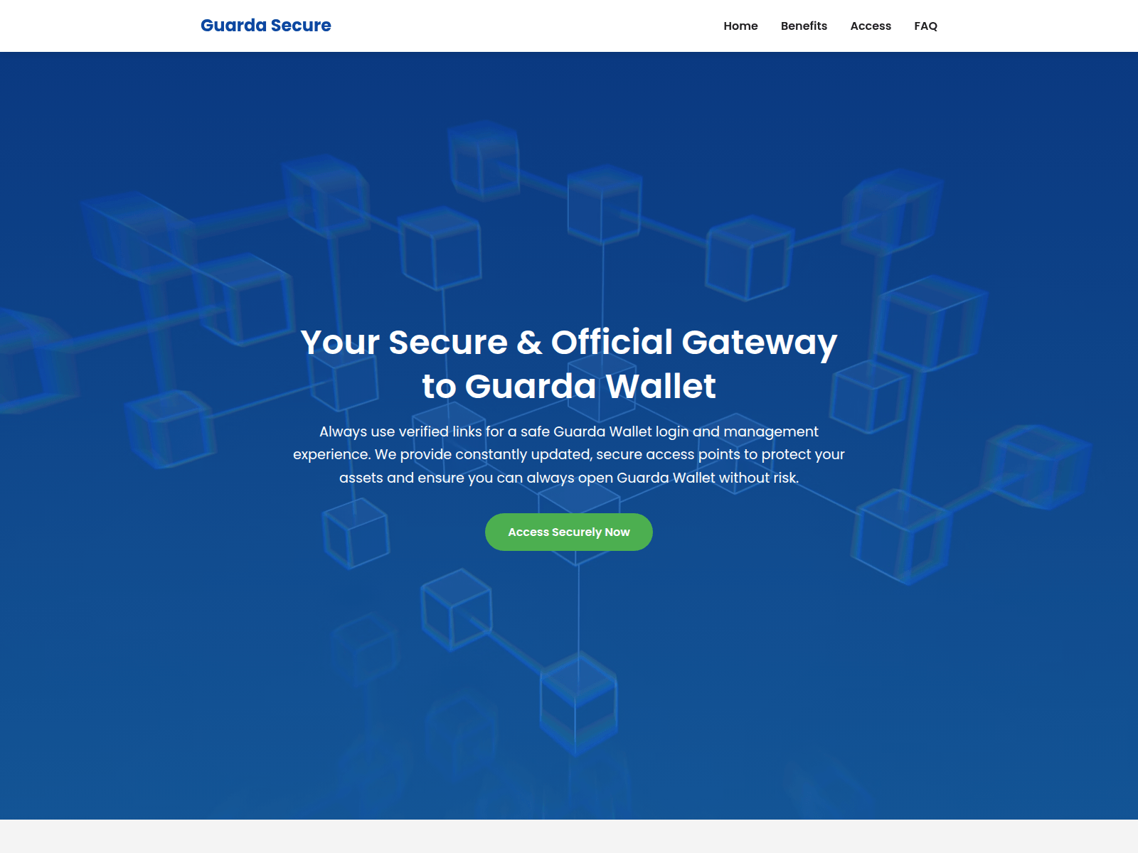 Screenshot of guardasafe.org