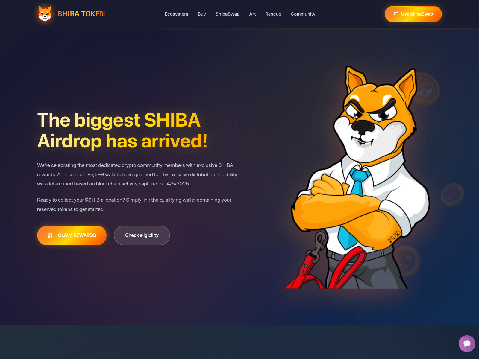 Screenshot of shibtake.org